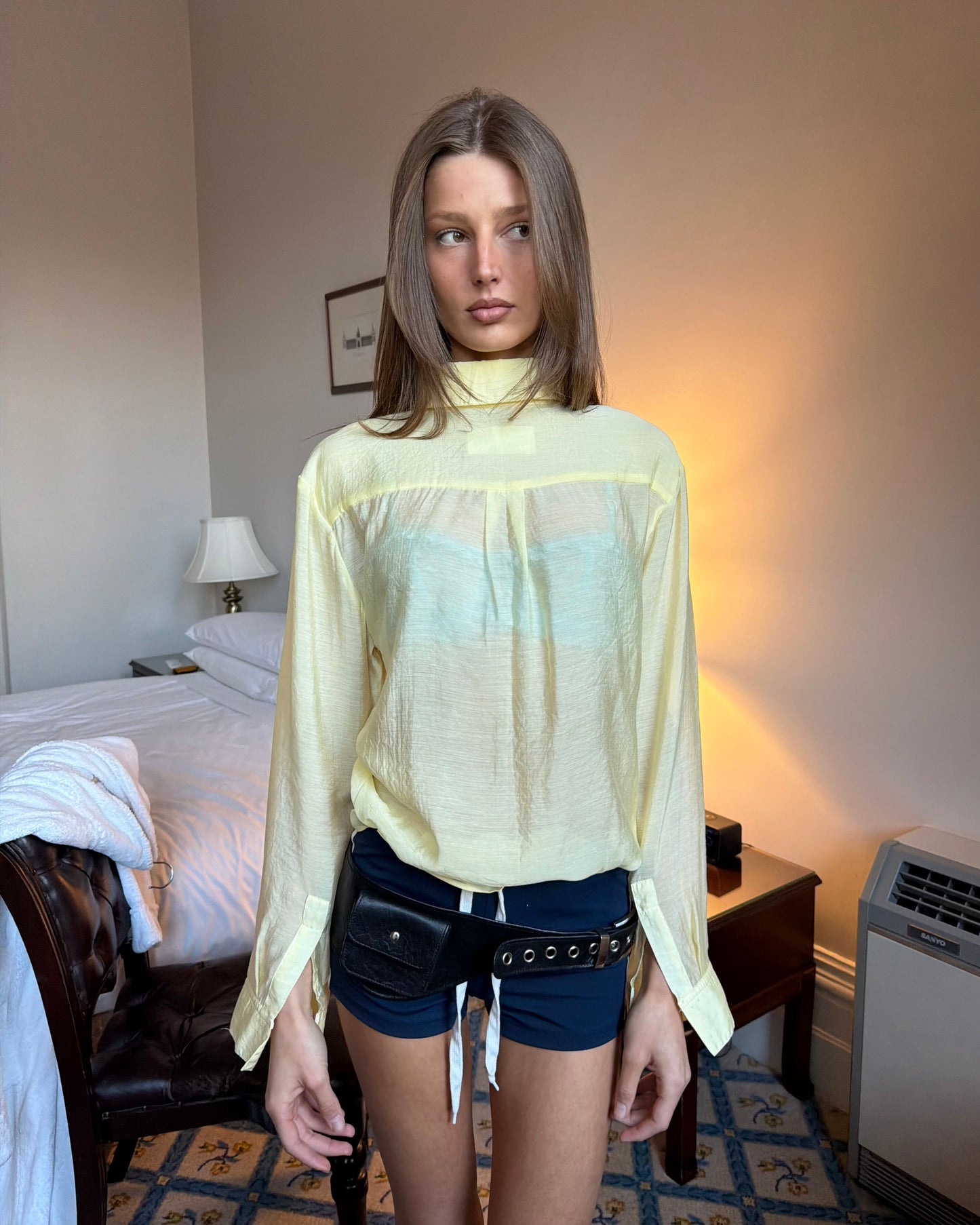 BUTTER Unisex Pleated Shirt (pre-order)