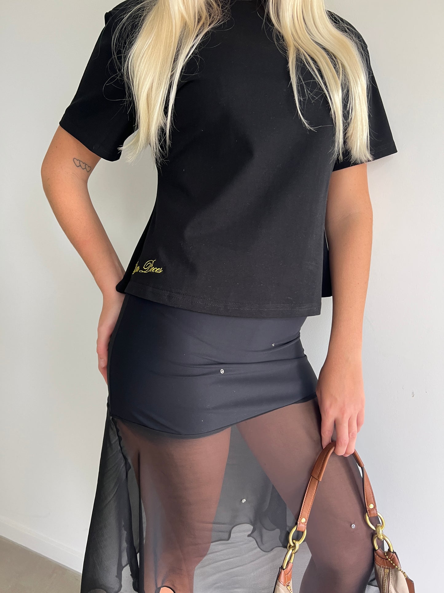 Black Curve Tee