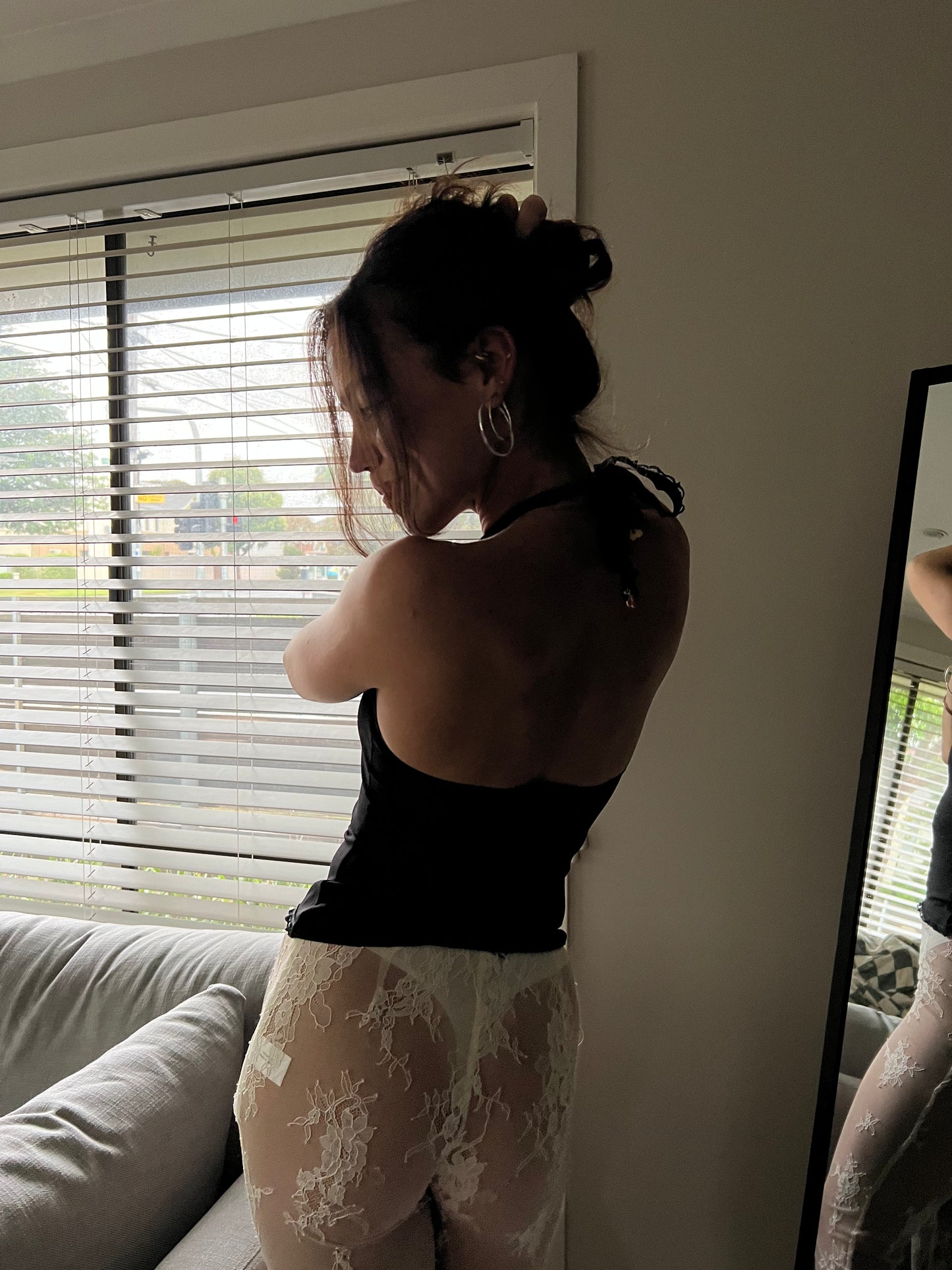 Lily Halter Top Black