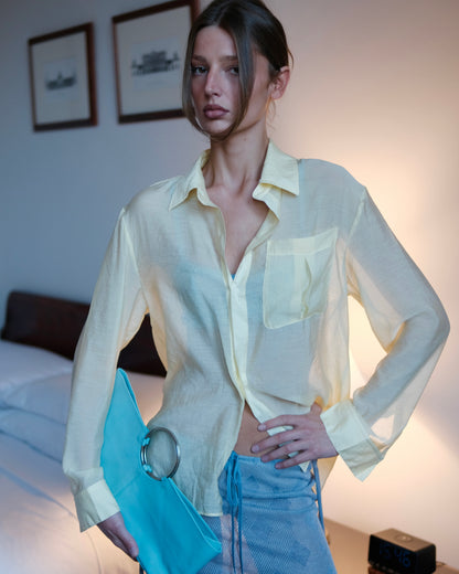 BUTTER Unisex Pleated Shirt (pre-order)