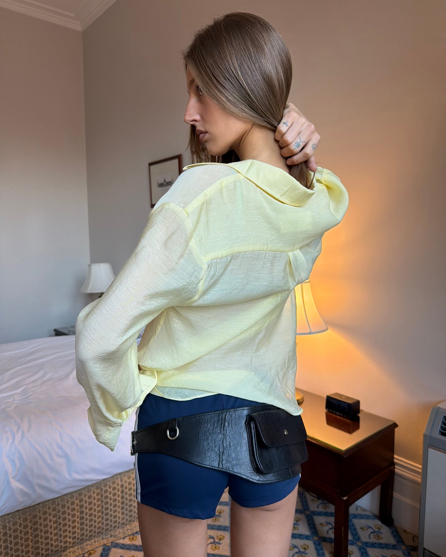 BUTTER Unisex Pleated Shirt (pre-order)