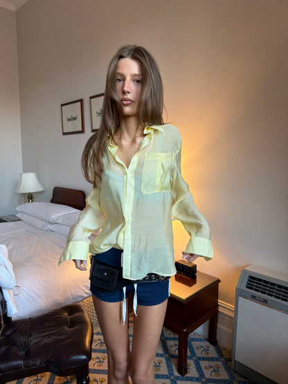 BUTTER Unisex Pleated Shirt (pre-order)